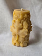 Oh Canada - Maple Leaf Pillar | Beeswax Candle