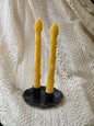 Asparagus Tapers - Set of 2 | Beeswax Candles