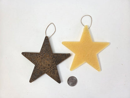 Intricate Star | Beeswax Ornament