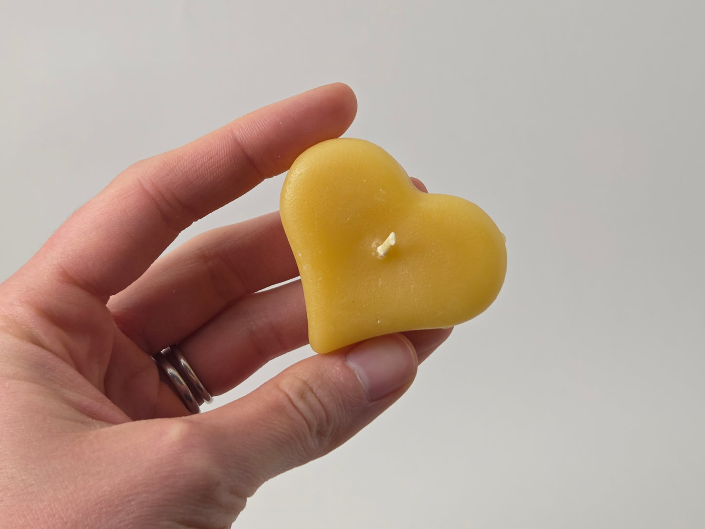 Floating Heart, Set of 3 | Beeswax Candle