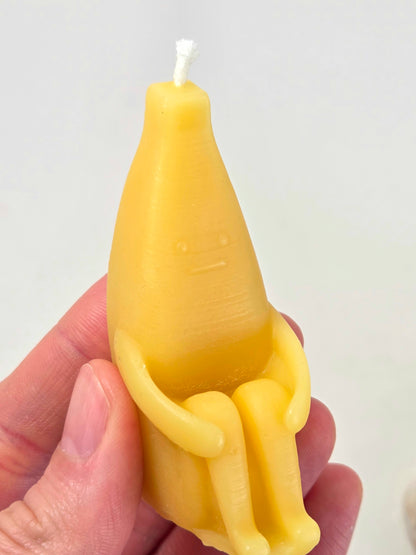 Banana Man | Beeswax Candle