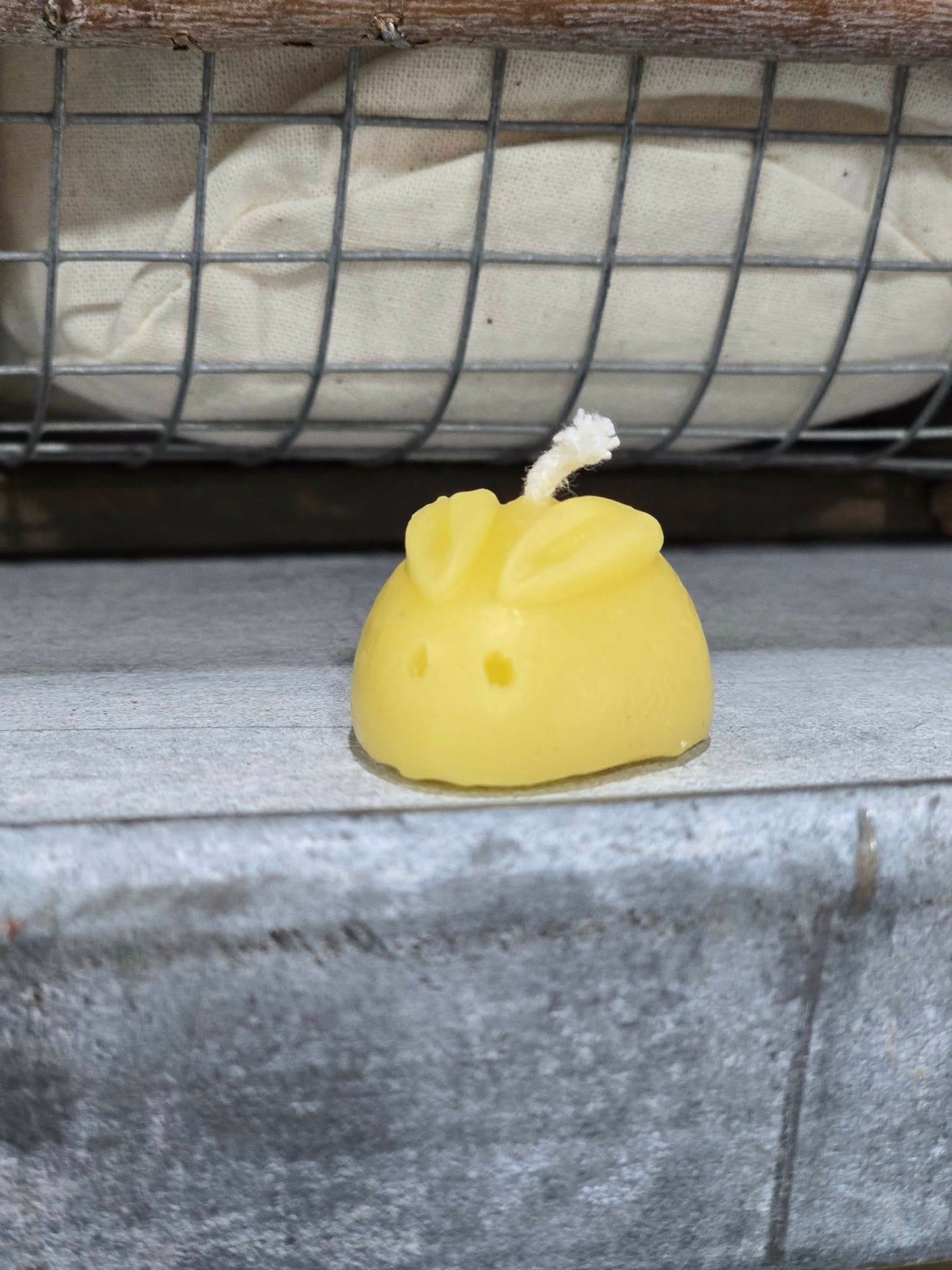 Bitty Bunny - Set of 2 | Beeswax Candle