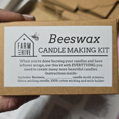 Complete Candle DIY Kit - Mini Skep Beehive