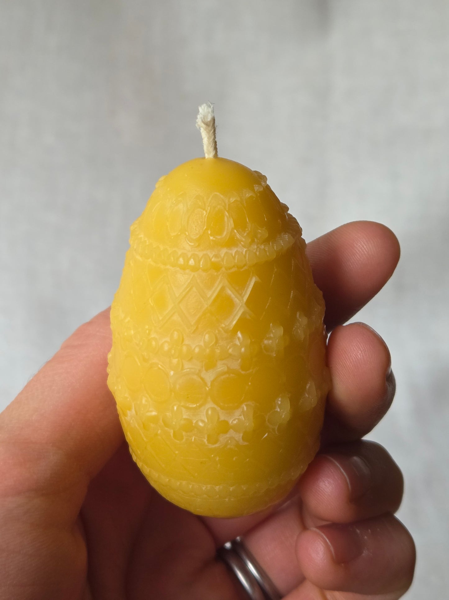 Detailed Egg Votive | Beeswax Candle