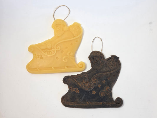 A Magical Sleigh | Beeswax Ornament