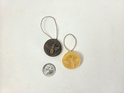Bee Button | Beeswax Ornament