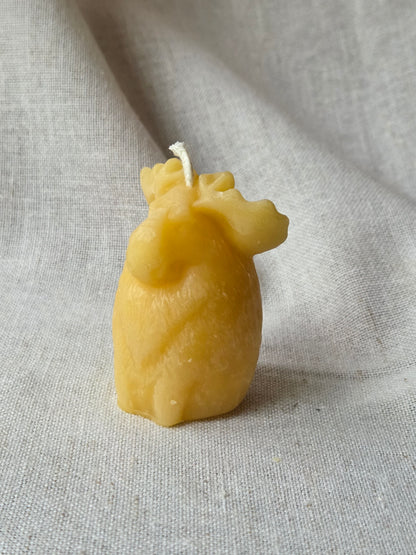 Mountain Moose Votive | Beeswax Candle