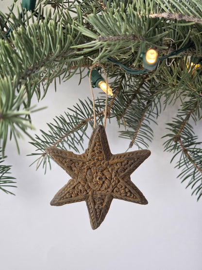 Springerele Star | Beeswax Ornament