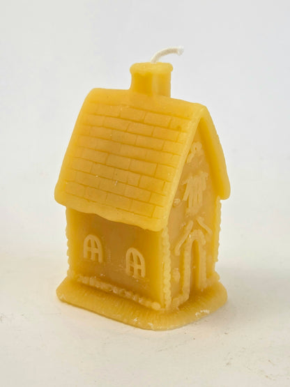 Gingerbread House | Beeswax Candle