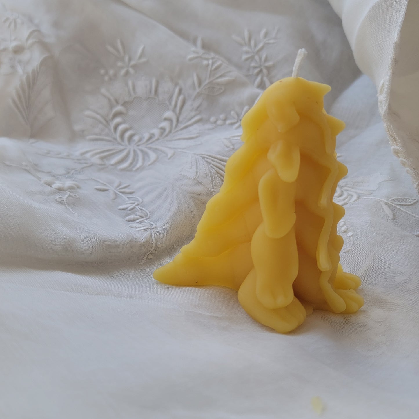 Mama and Her Ducks in Row - Beeswax Candle