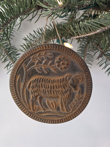 The Old Homestead Sheep | Beeswax Ornament