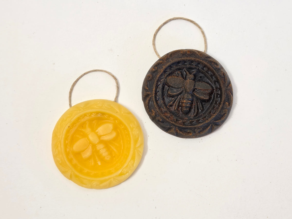 Bee Medallion | Beeswax Ornament