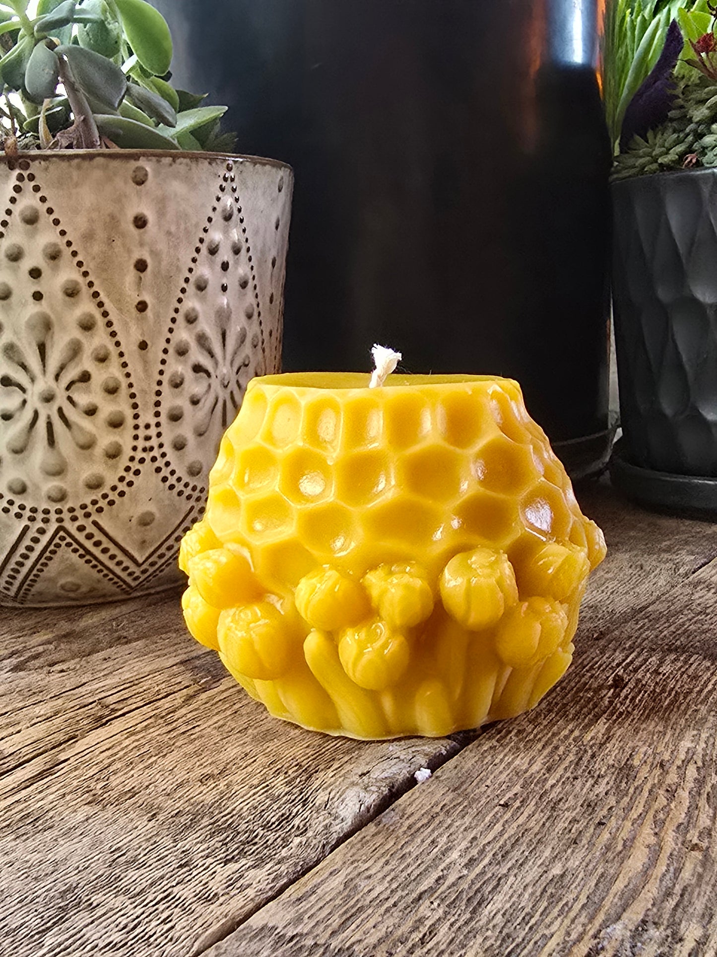 Building a Garden | Beeswax Candle