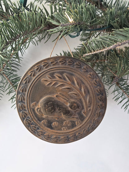 The Wheat and The Hare | Beeswax Ornament