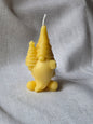 Christmas Morning Gnome | Beeswax candle