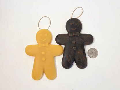 Gingerbread Man, Small | Beeswax Ornament