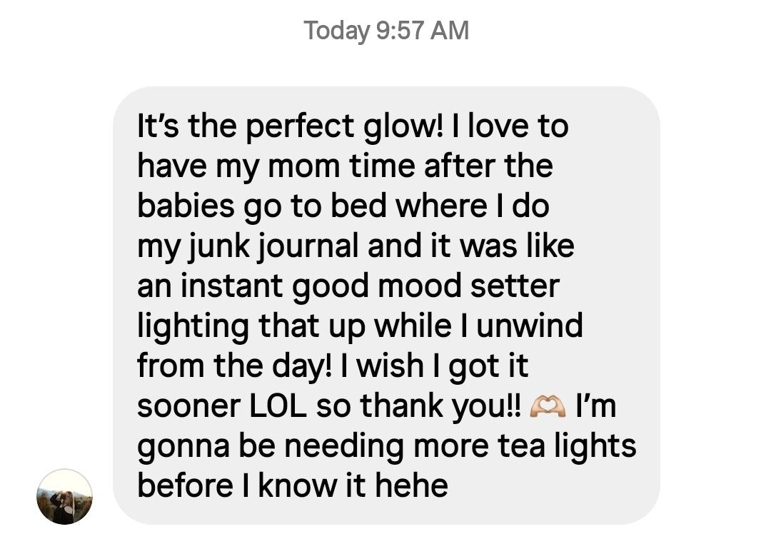 Nativity | Porcelain Dome Tea Light Luminary