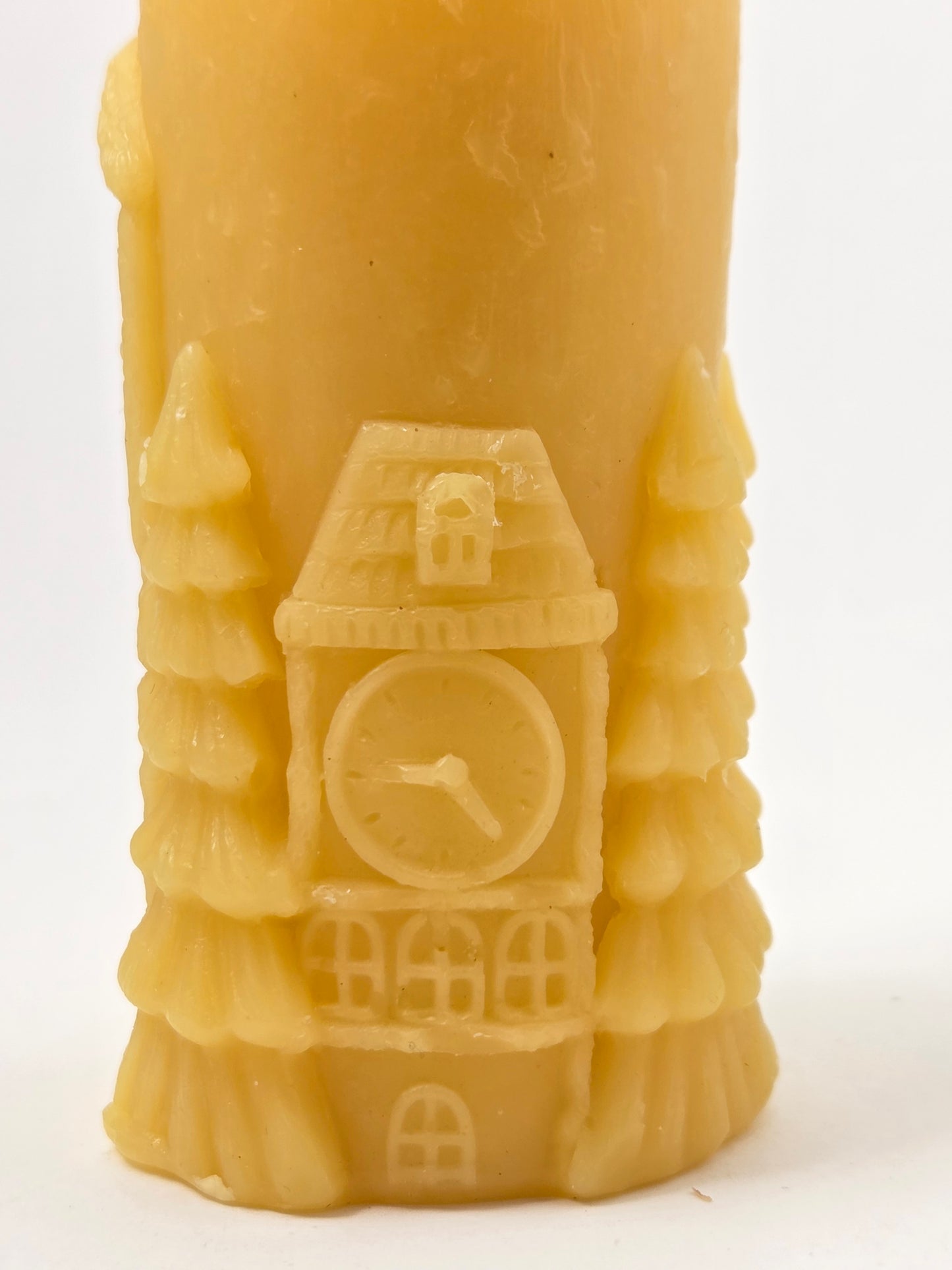 Clock Tower Pillar | Beeswax Candle