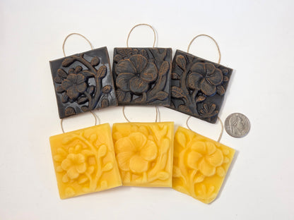 Tropical Plumeria | Beeswax Ornament