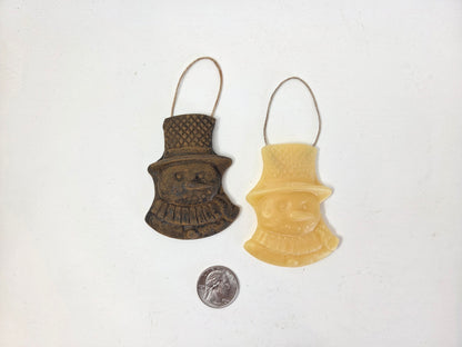 Top Hat Snowman | Beeswax Ornament