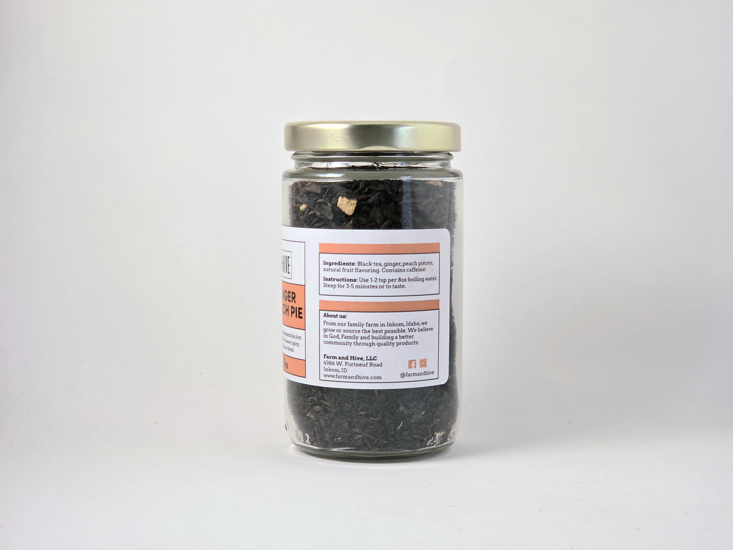 Ginger Peach Pie | Black Tea