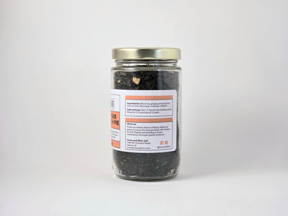 Ginger Peach Pie | Black Tea