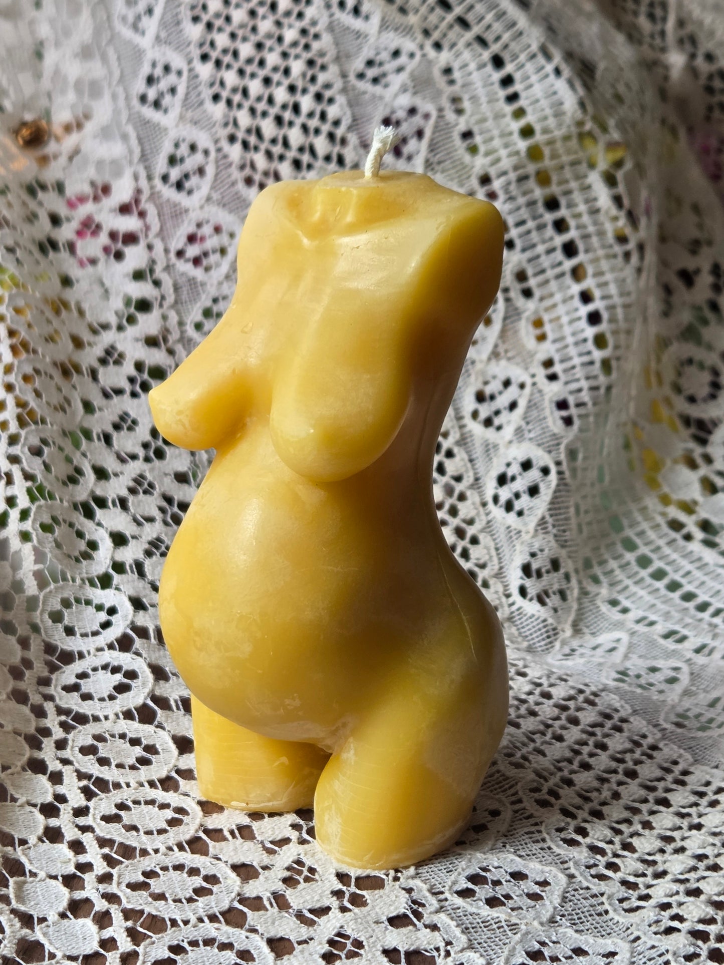 Pregnant Woman - 2 Sizes | Beeswax Candle