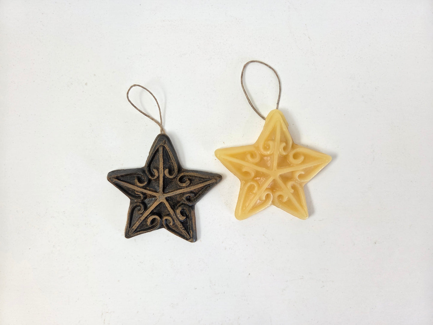 Simple Star | Beeswax Ornament