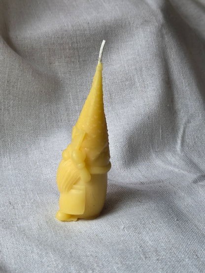 Love Letter Gnome | Beeswax Candle