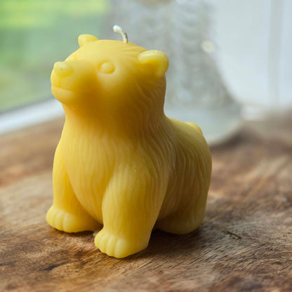 Bear Cub | Beeswax Candle
