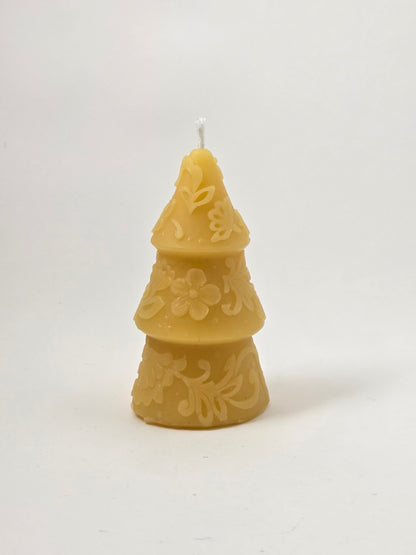 Dutch Floral Tree | Beeswax Candle