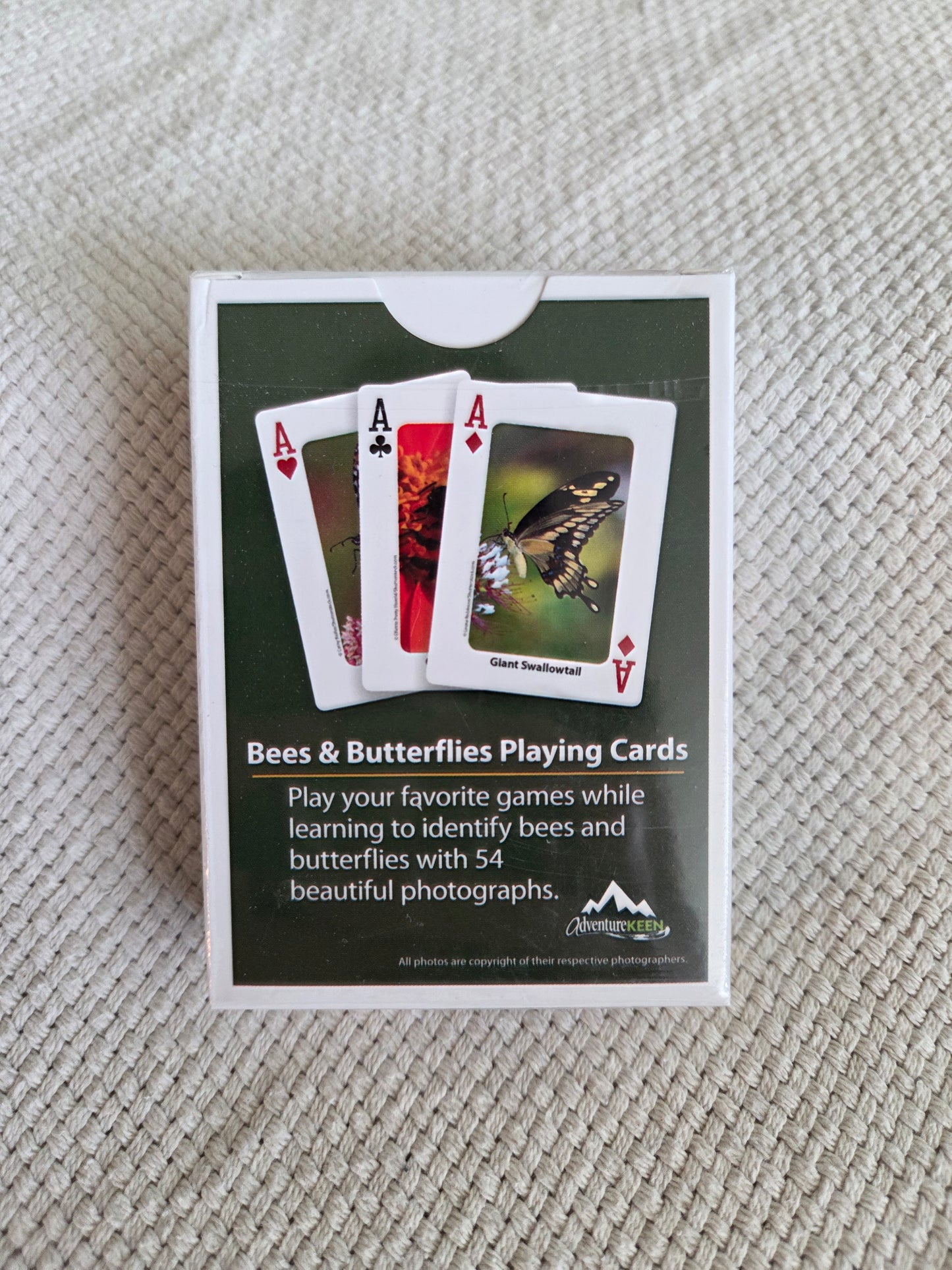 Bees & Butterflies Playing Cards