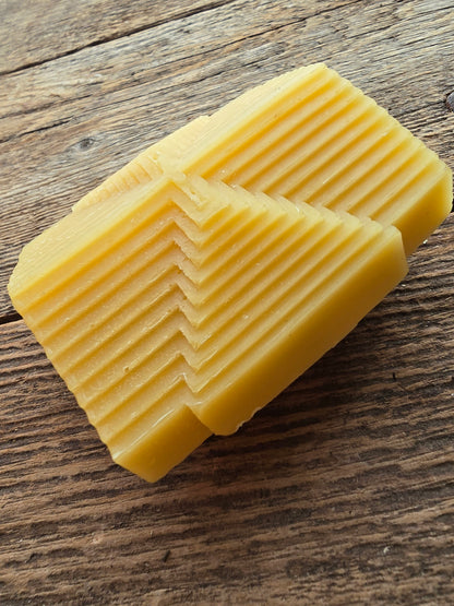 Eternal Cross | Geometric Beeswax Candle