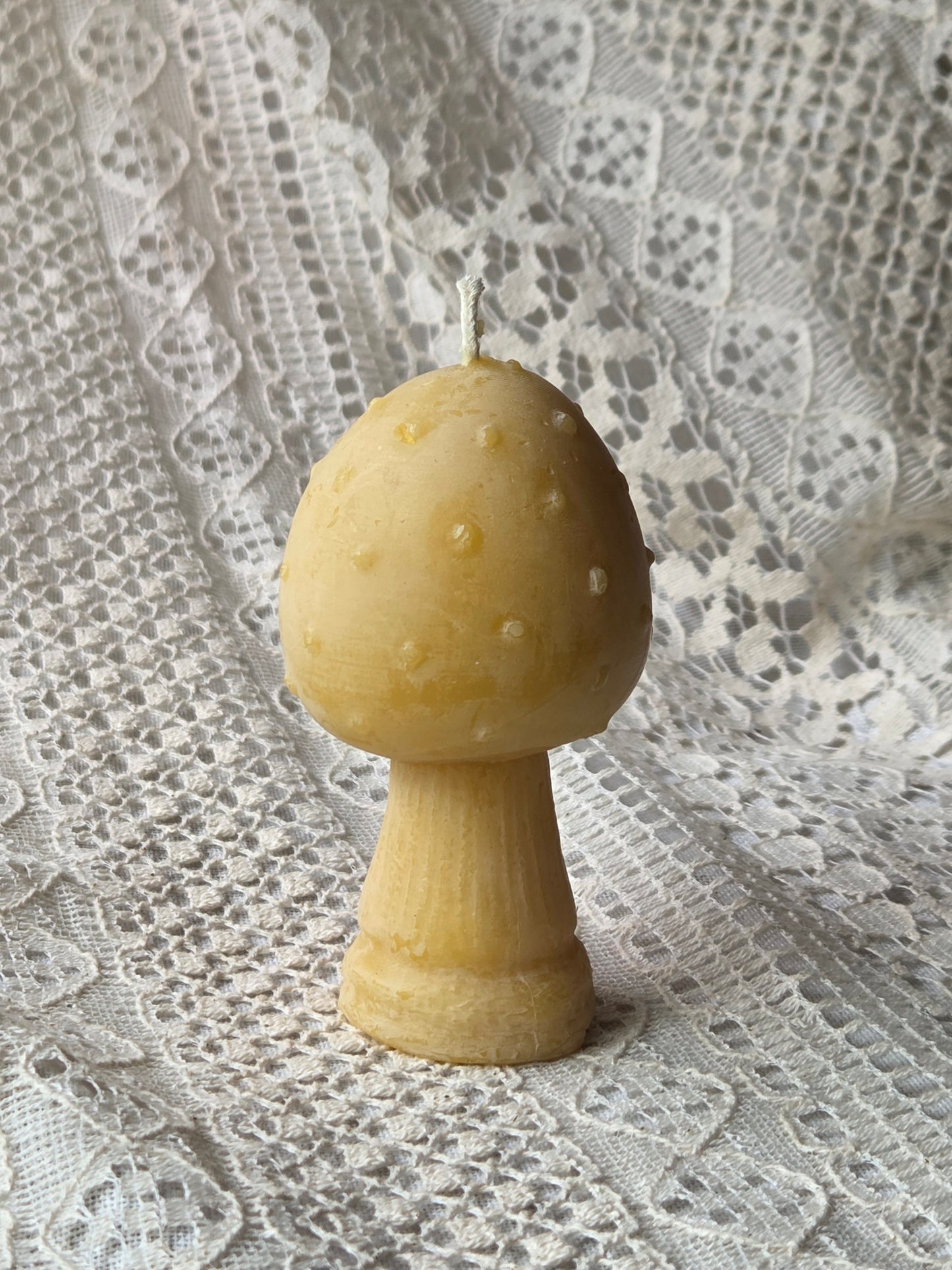 Woodland Mushroom | Beeswax Candle