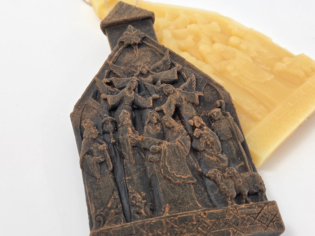 Worship the Newborn King | Beeswax Ornament