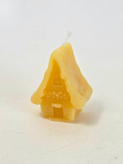 Snowy Alps House | Beeswax Candle
