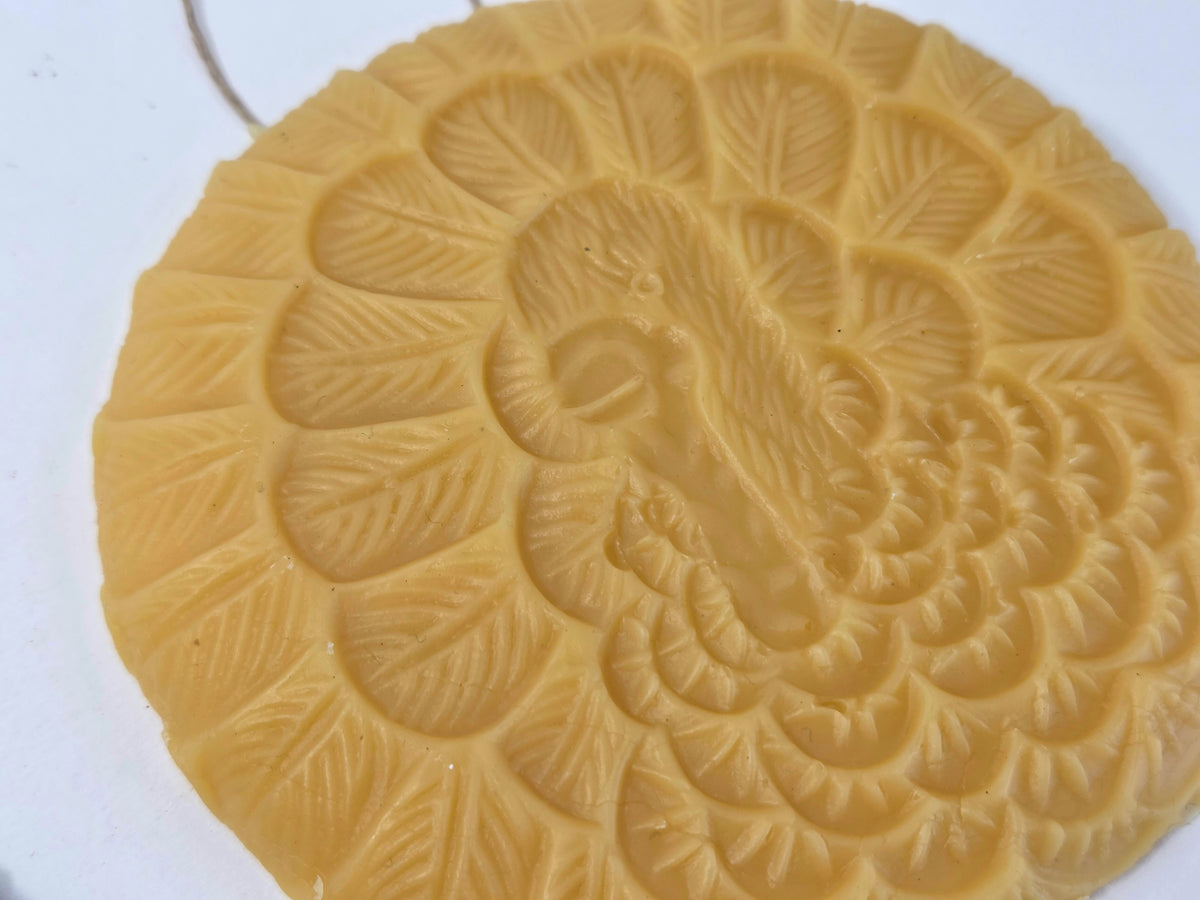 Turkey Medallion | Beeswax Ornament