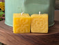 Best Friend Cube Votive Pair | Beeswax Candles