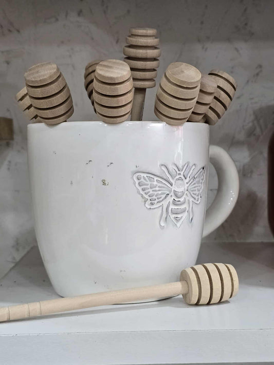 Solid Wood Honey Dipper