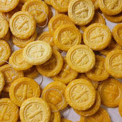 Bee Medallion | Beeswax Ornament