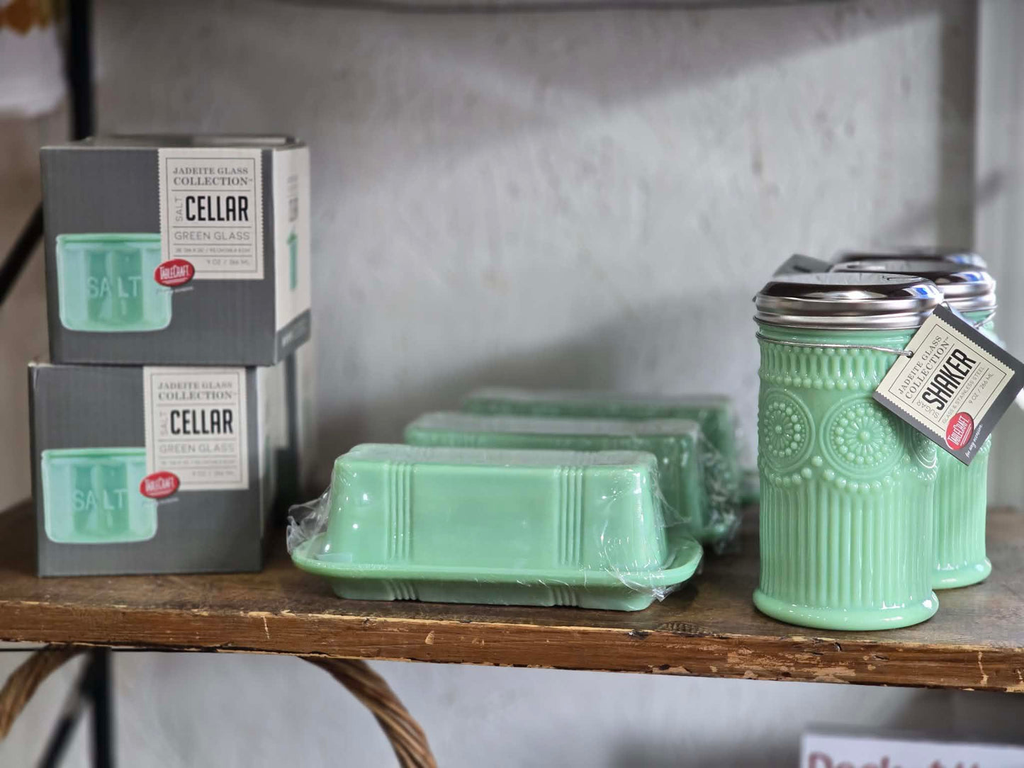 Jadeite Sugar Shaker