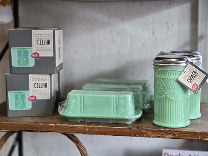 Jadeite Sugar Shaker