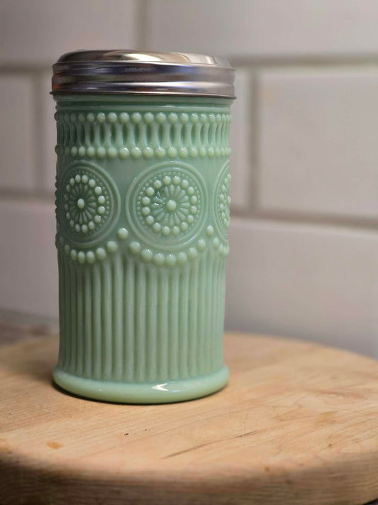 Jadeite Sugar Shaker