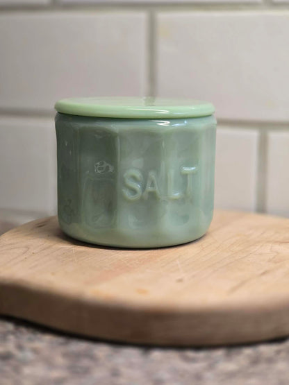 Jadeite Salt Cellar