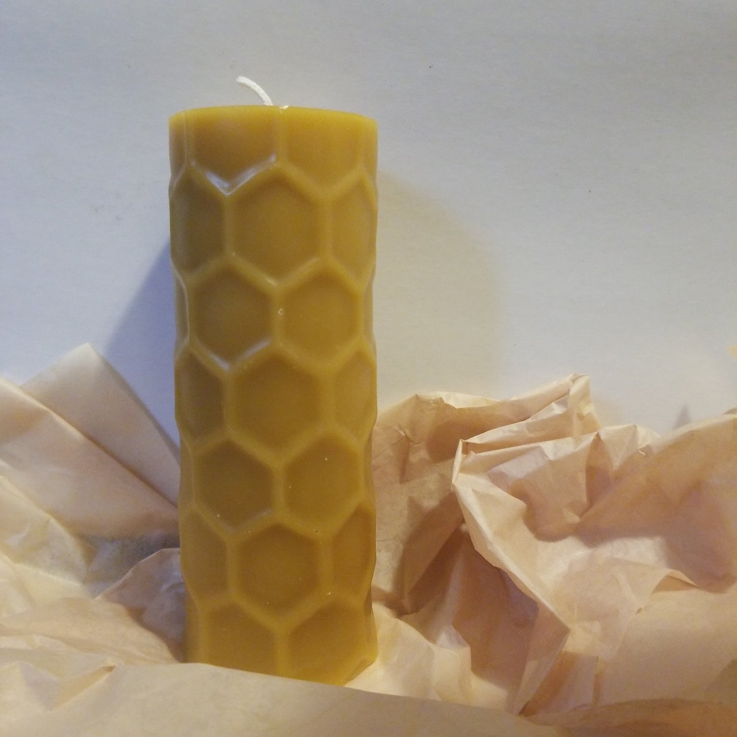 Honeycomb Pillar Candle