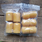 Rustic Votives - 6 pack | Beeswax Candles