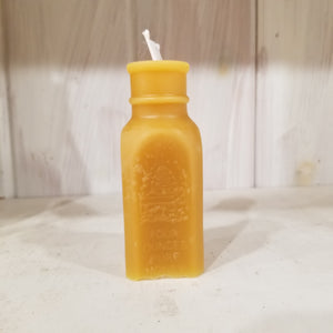 Mini Artisan Muth Jar Beeswax Candle