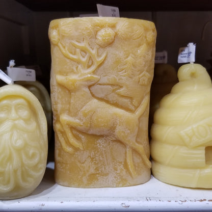 Wilderness Pillar Candle - 2 Sided