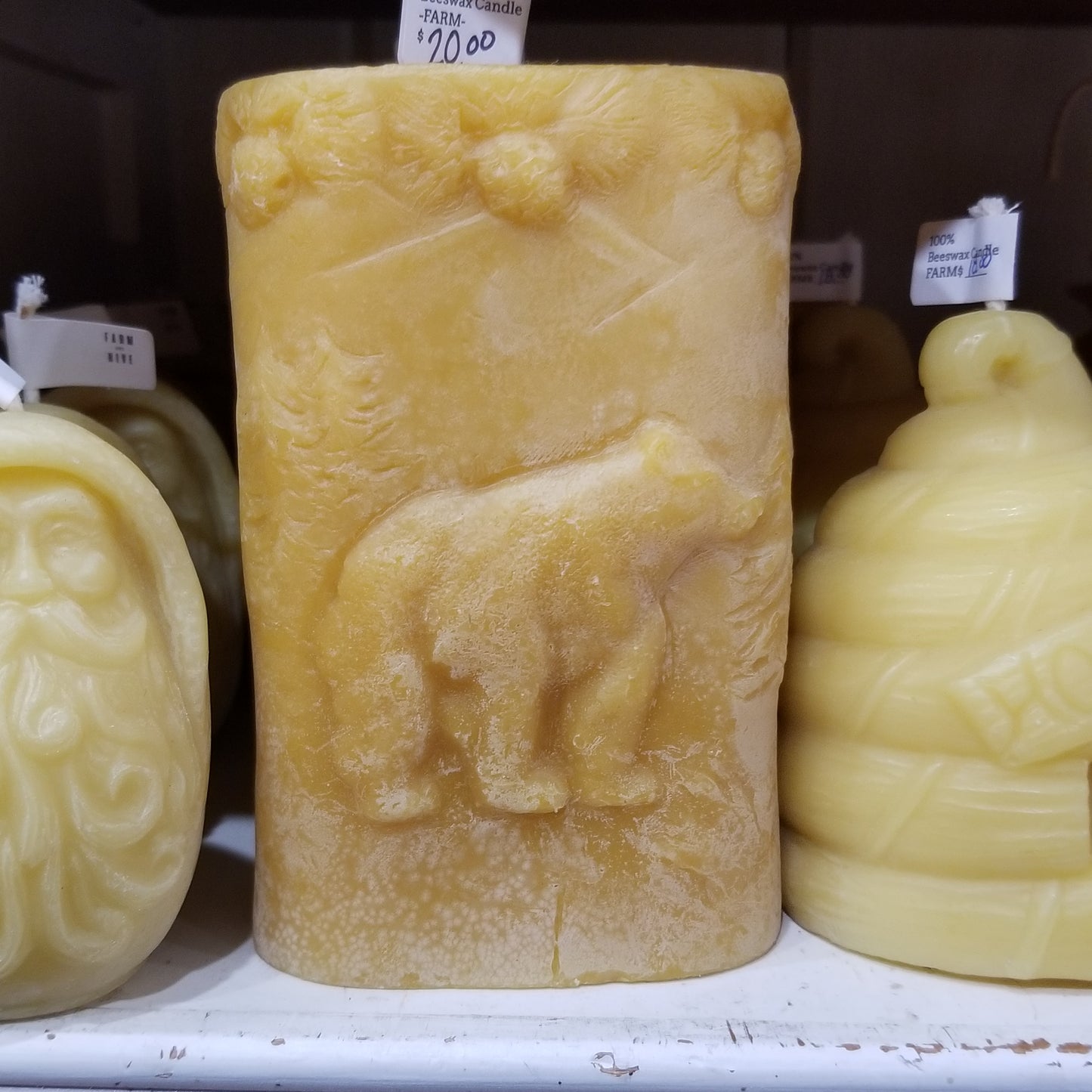 Wilderness Pillar Candle - 2 Sided