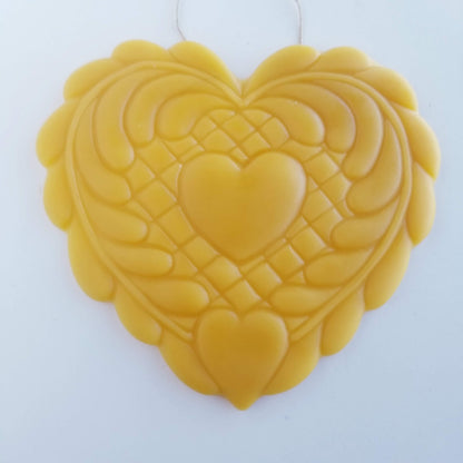 A Quilter's Patient Heart | Beeswax Ornament